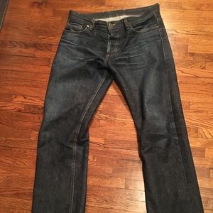 3sixteen Raw selvedge denim.